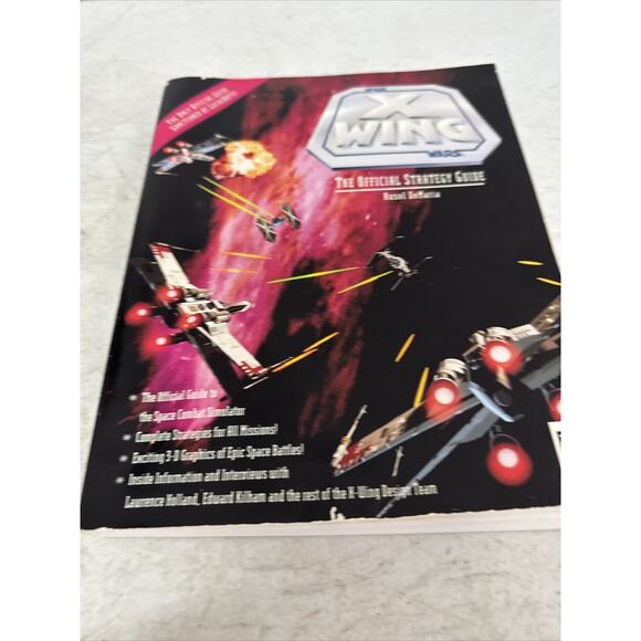 Star Wars X-Wing Prima Offical Strategy Guide ONLY Computer PC 1993 RARE - Picture 2 of 9